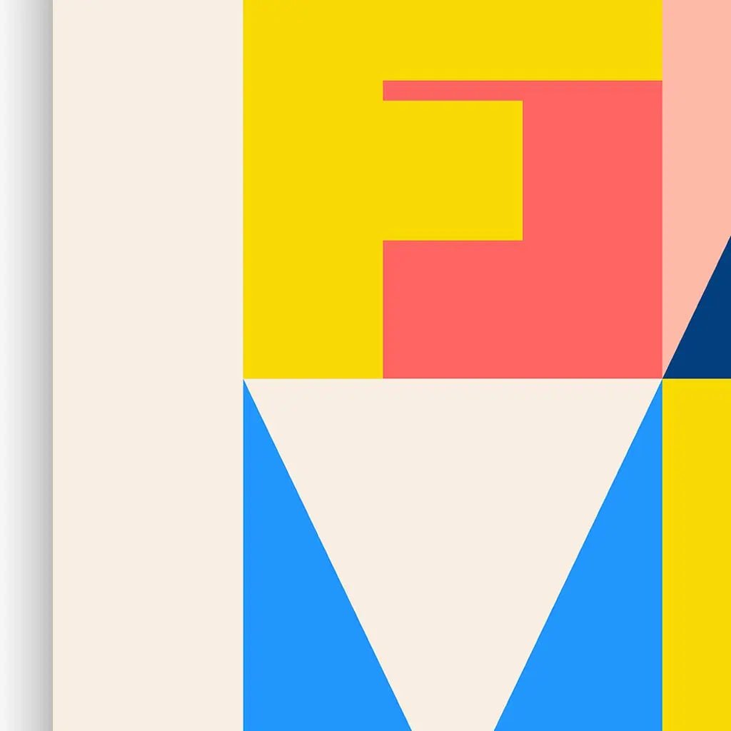 Family Typographic Print - Print Club North