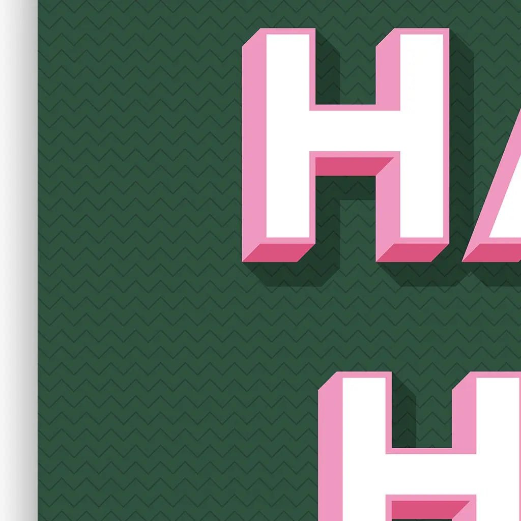 Happy Hour Typographic Print - Print Club North