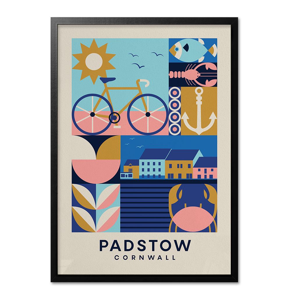 Padstow, Cornwall Travel Wall Art