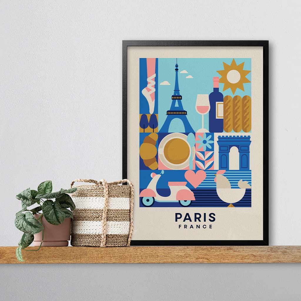 Paris, France Travel Print