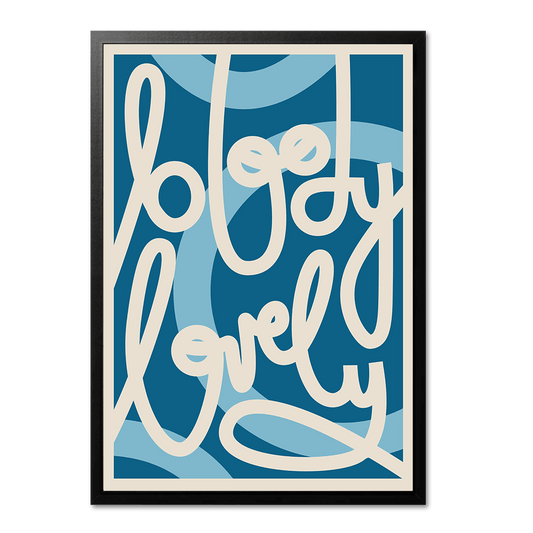 Bloody Lovely Typographic Print - Print Club North