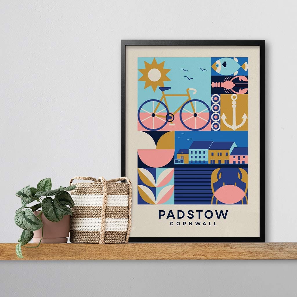 Padstow, Cornwall Travel Print - Print Club North
