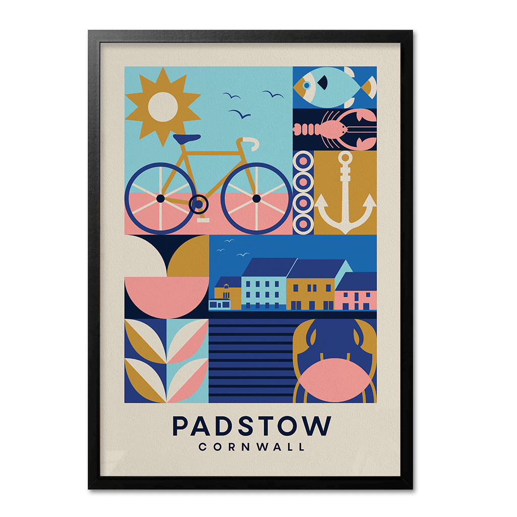 Padstow, Cornwall Travel Print - Print Club North