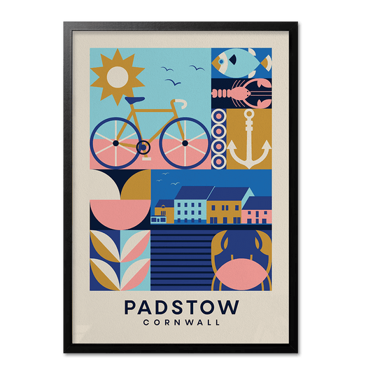 Padstow, Cornwall Travel Print - Print Club North