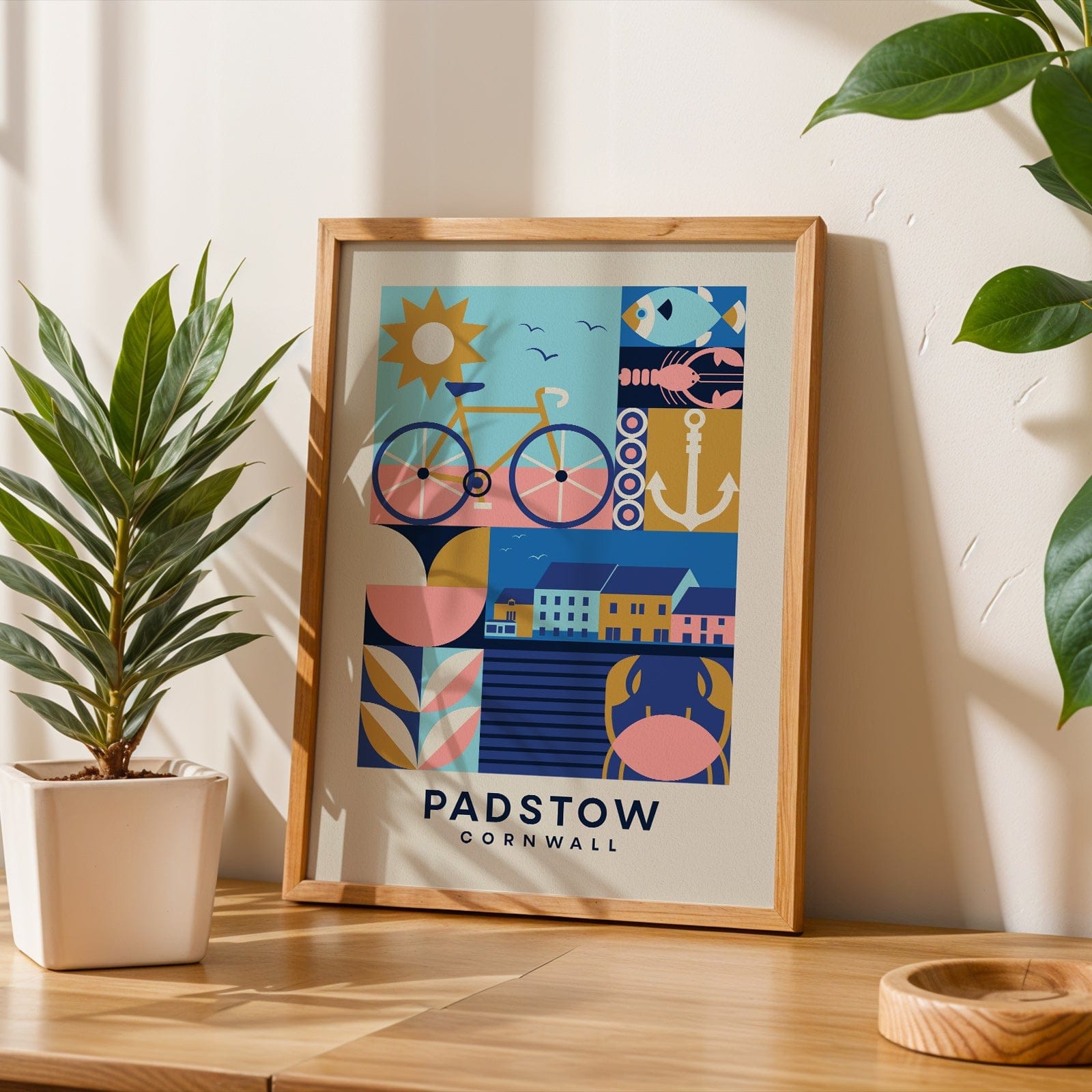 Padstow, Cornwall Travel Print - Print Club North