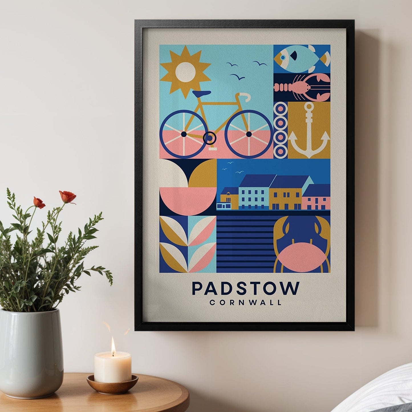 Padstow, Cornwall Travel Print - Print Club North