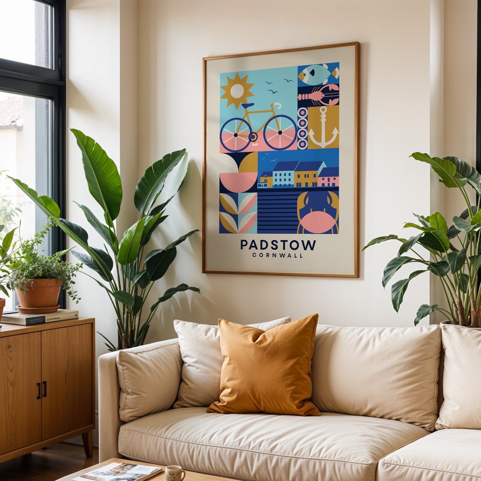 Padstow, Cornwall Travel Print - Print Club North