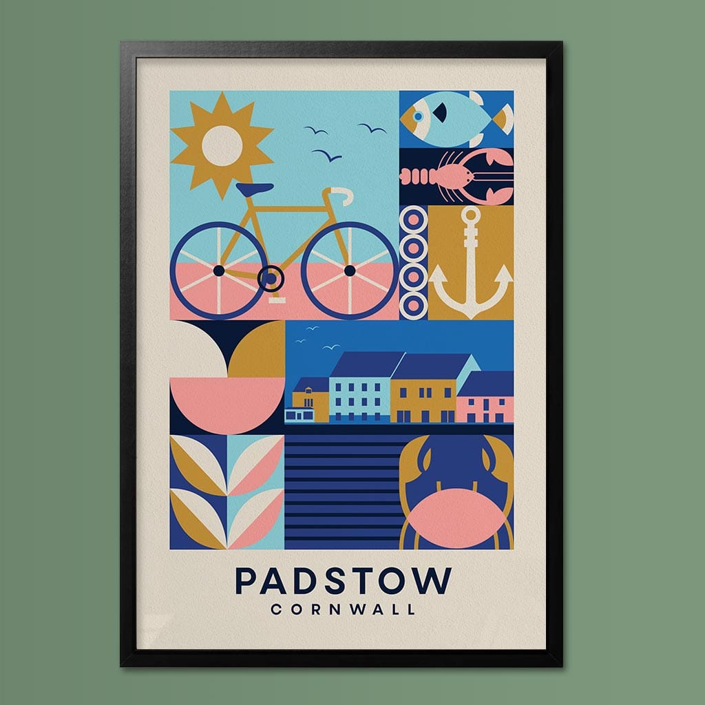 Padstow, Cornwall Travel Print - Print Club North