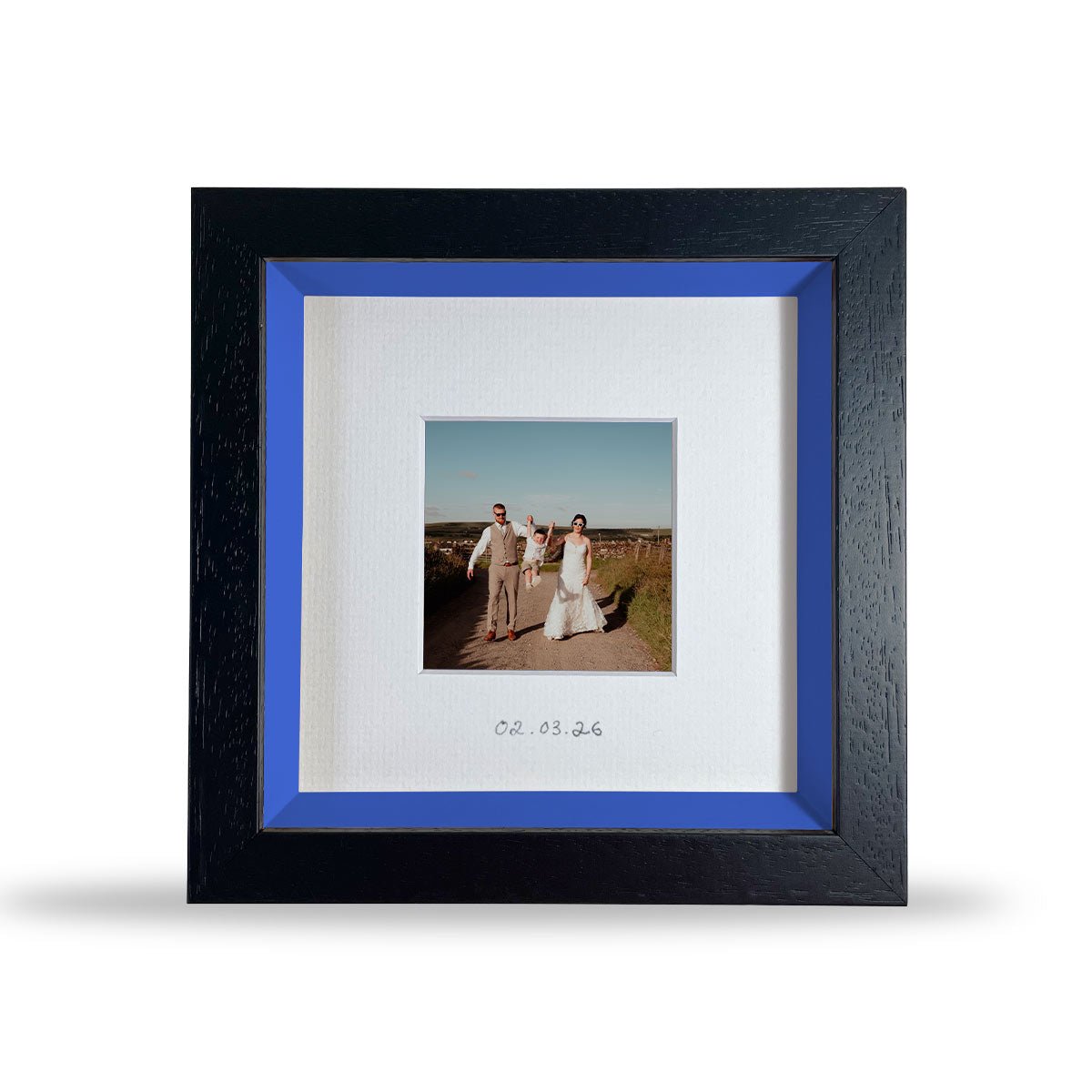 Personalised printed wedding photo and premium gallery frame wedding gift - Print Club North